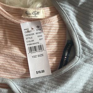 Brandy Melville crop top tank bundle